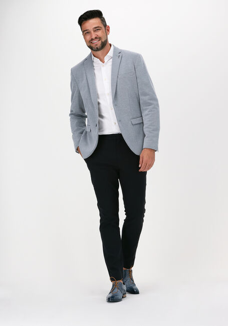 Lichtblauwe SELECTED MEN Colberts SLIM-COLE BLZ B - large