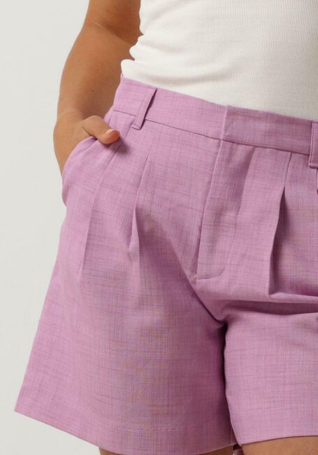 Roze COLOURFUL REBEL Broeken MOZA HIGH WAIST SHORT - large