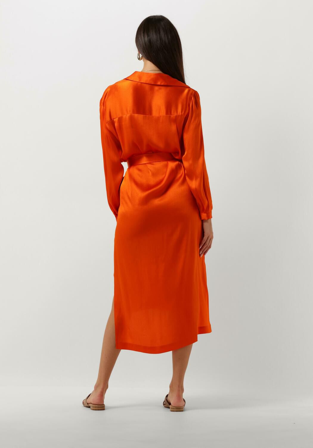 SEMICOUTURE Dames Jurken Fillipa Dress Oranje