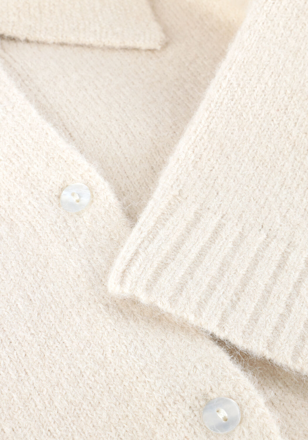 Creme NEO NOIR Blouses CUNNA KNIT BLOUSE - large