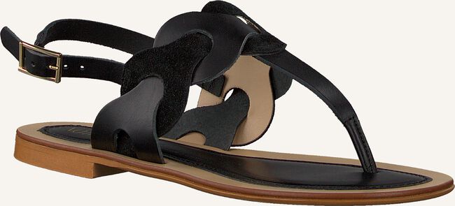 Zwarte NOTRE-V Platte sandalen 18704 Zwarte NOTRE-V Platte sandalen 18704 - large