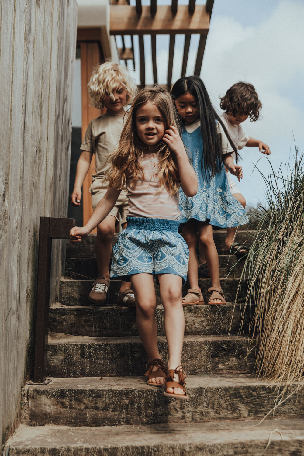 Blauwe BAJE STUDIO Jeans IZE - large