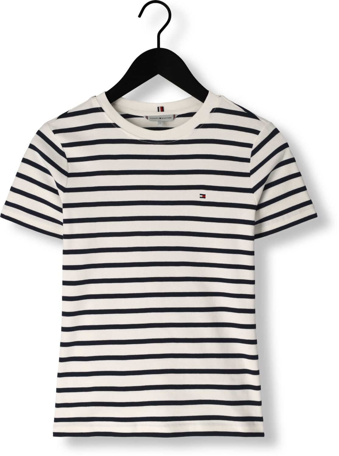 TOMMY HILFIGER Dames Tops & T-shirts Slim Cody C-nk Ss Blauw