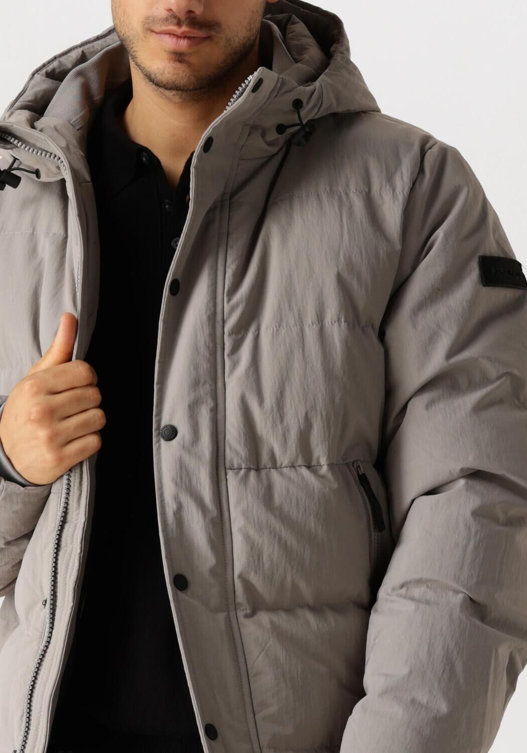 PURE PATH Heren Jassen Regular Fit Jackets Padded404 Grijs