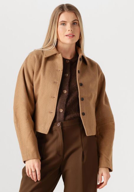 Camel MSCH COPENHAGEN Blazer MSCHESMERALDA JACKET - large