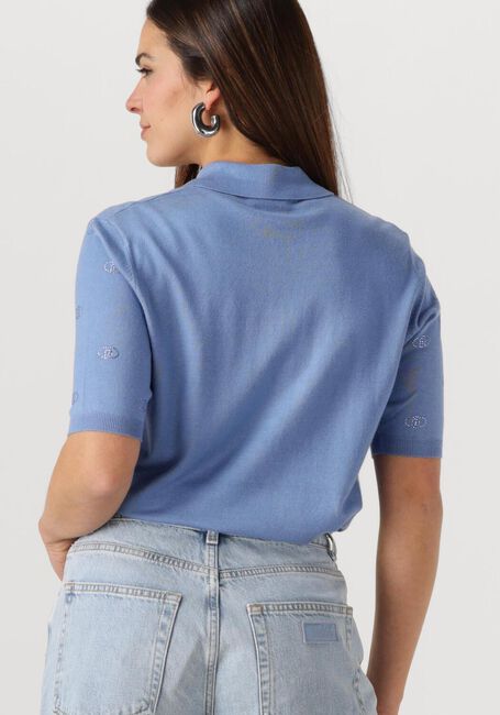 Blauwe LIU JO T-shirt ECS MAGLIA CHIUSA M/C - large