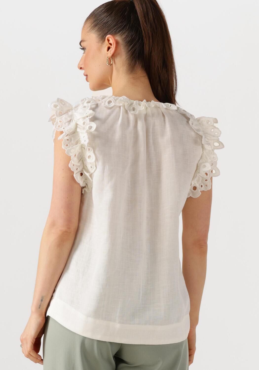 COPENHAGEN MUSE Dames Tops & T-shirts Natuli Shirt Wit