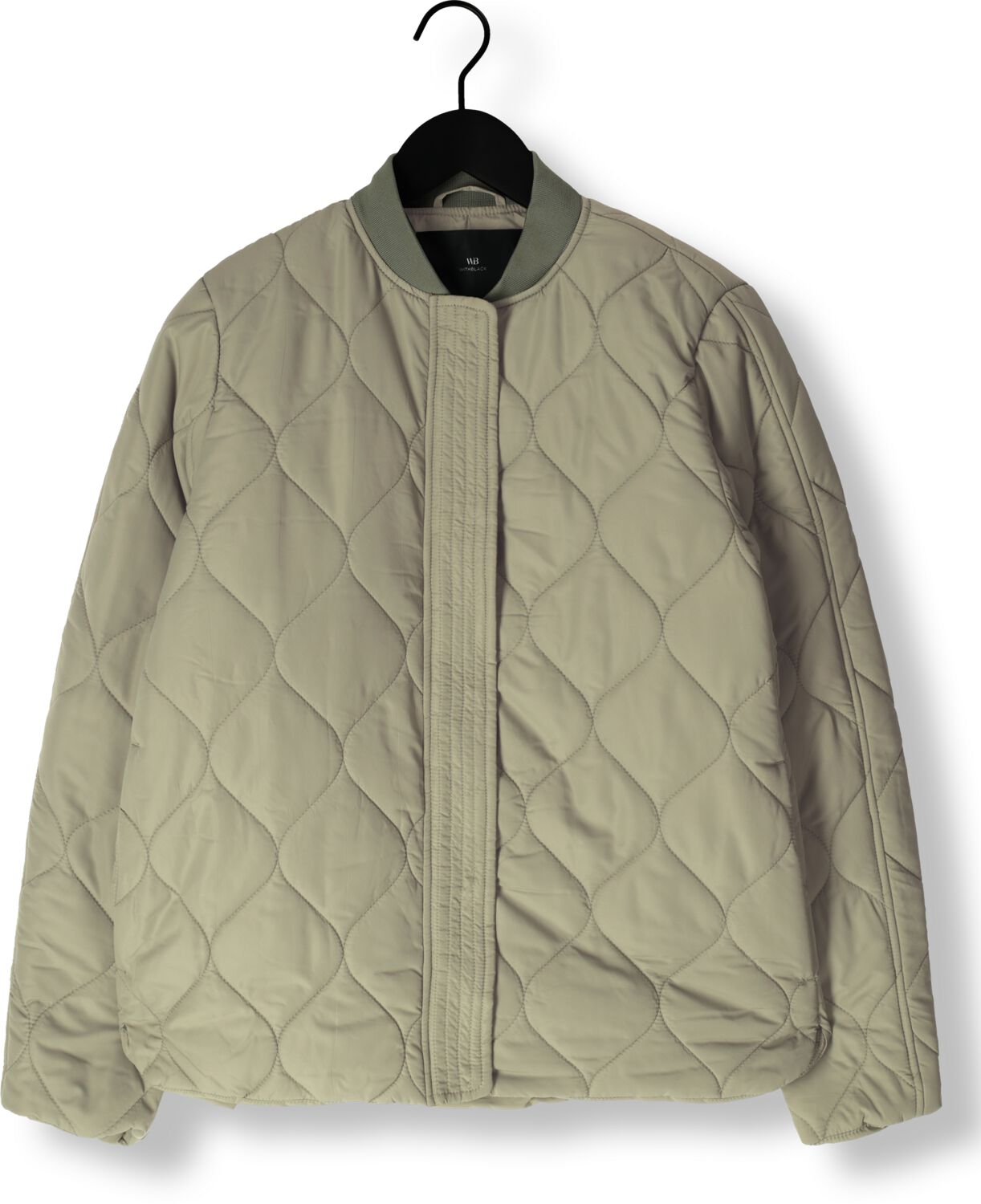 WITHBLACK Dames Jassen Wblcopenhagen Quilted Jacket Groen
