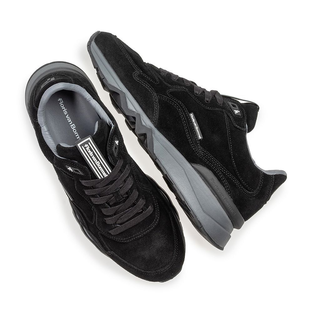 Zwarte FLORIS VAN BOMMEL Lage sneakers DE ZAGER 10.05 - medium