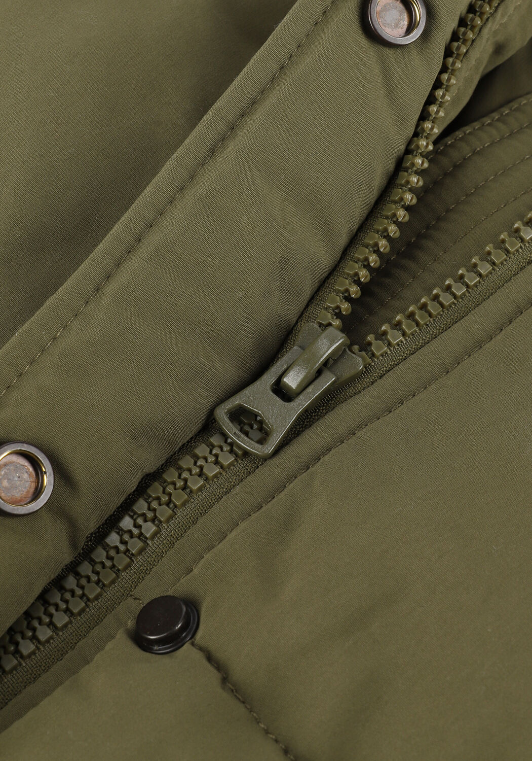 Groene ANOTHER LABEL Gewatteerde jas MILLE PUFFER - large