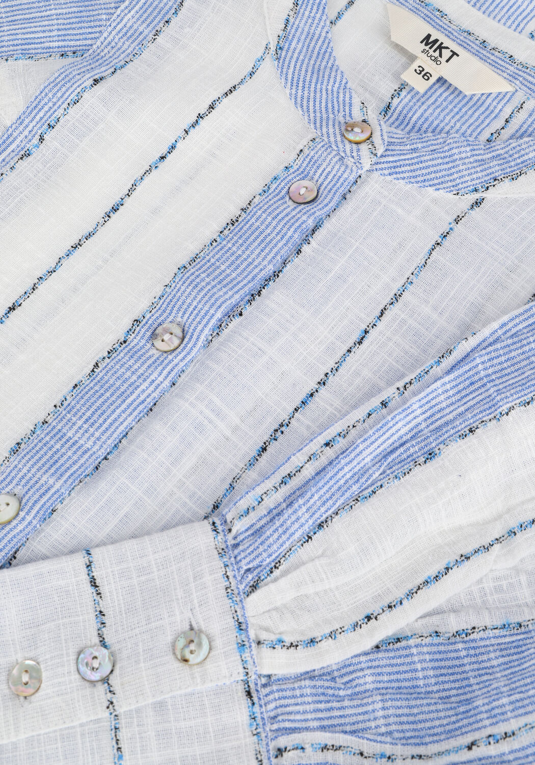 Lichtblauwe MKT STUDIO Blouses CARLOTA - large