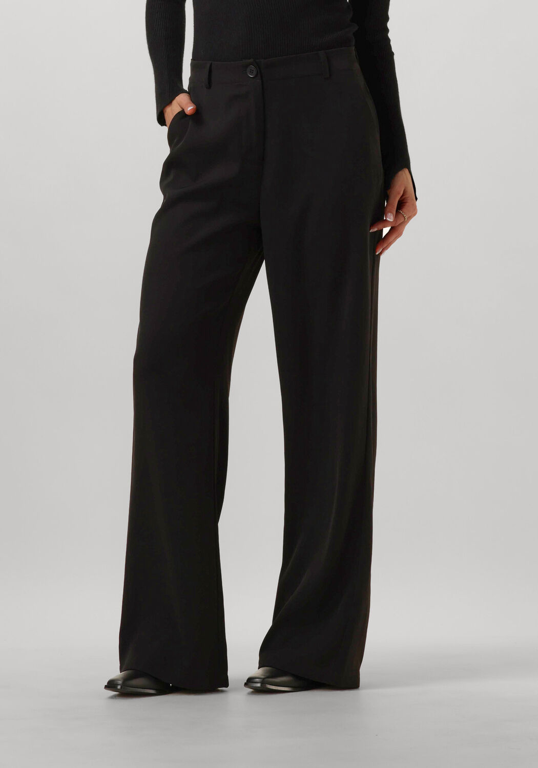 YDENCE Dames Broeken Pants Solange Zwart