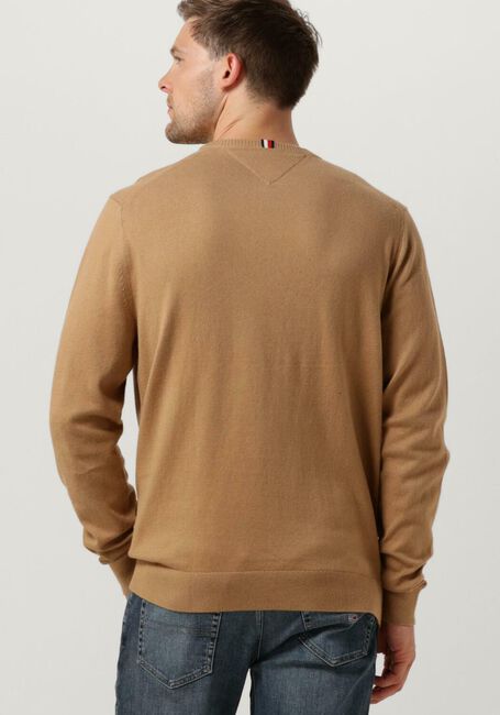 Bruine TOMMY HILFIGER Trui PIMA ORG CTN CASHMERE CREW NECK - large