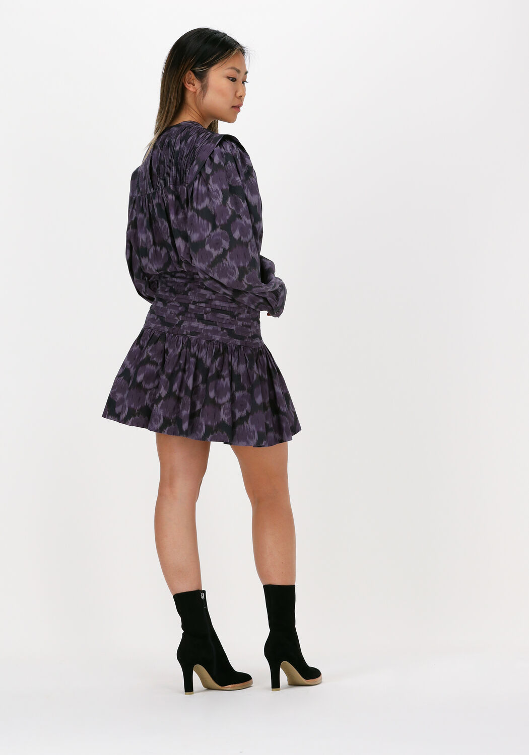 Paarse ROUGH STUDIOS Blouses ARETHA TOP - large