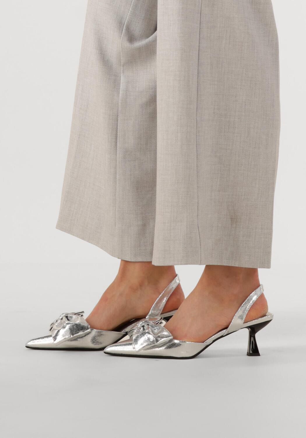 Zilverkleurig BLASZ Slingbacks DAW0798 - large