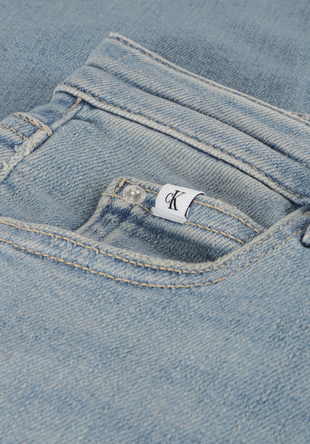 Blauwe CALVIN KLEIN Slim fit jeans HIGH RISE SKINNY - large