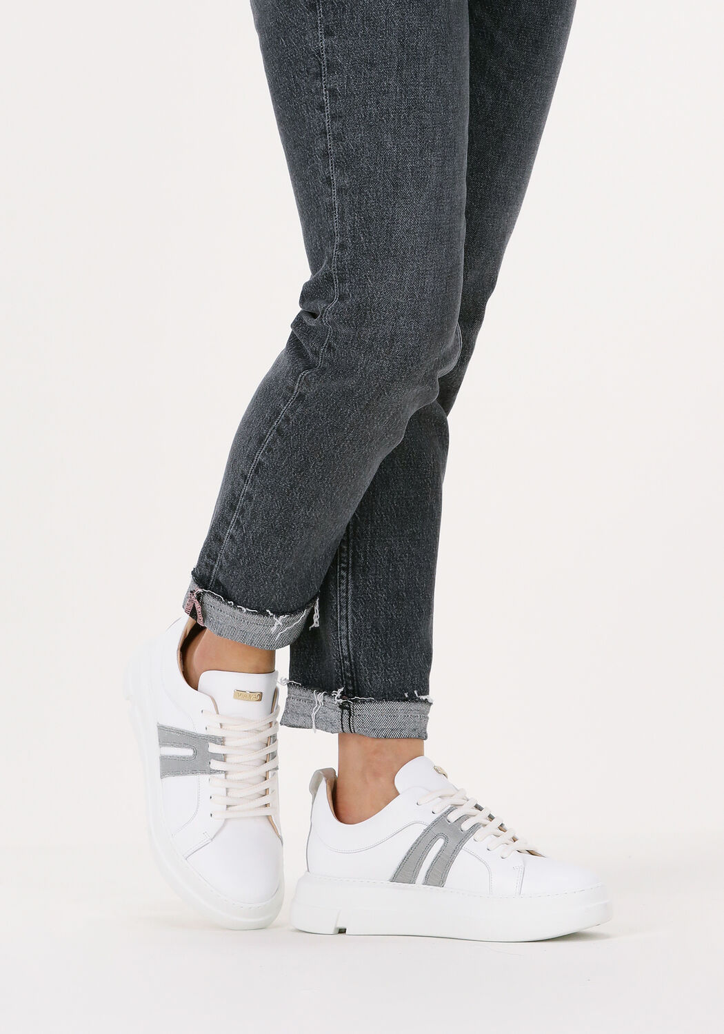 Witte VIA VAI Lage sneakers BLUE MAUVE | Omoda