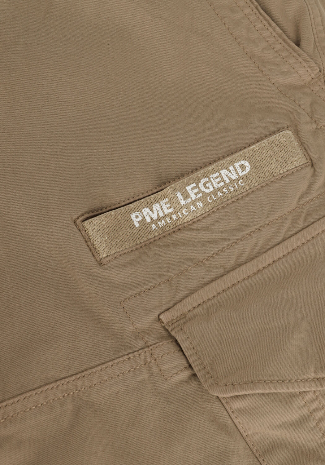 Beige PME LEGEND Korte broek NORDROP CARGO SHORTS STRETCH TWILL - large