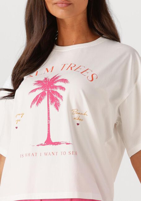 Roze YDENCE T-shirt T-SHIRT PALM TREES - large
