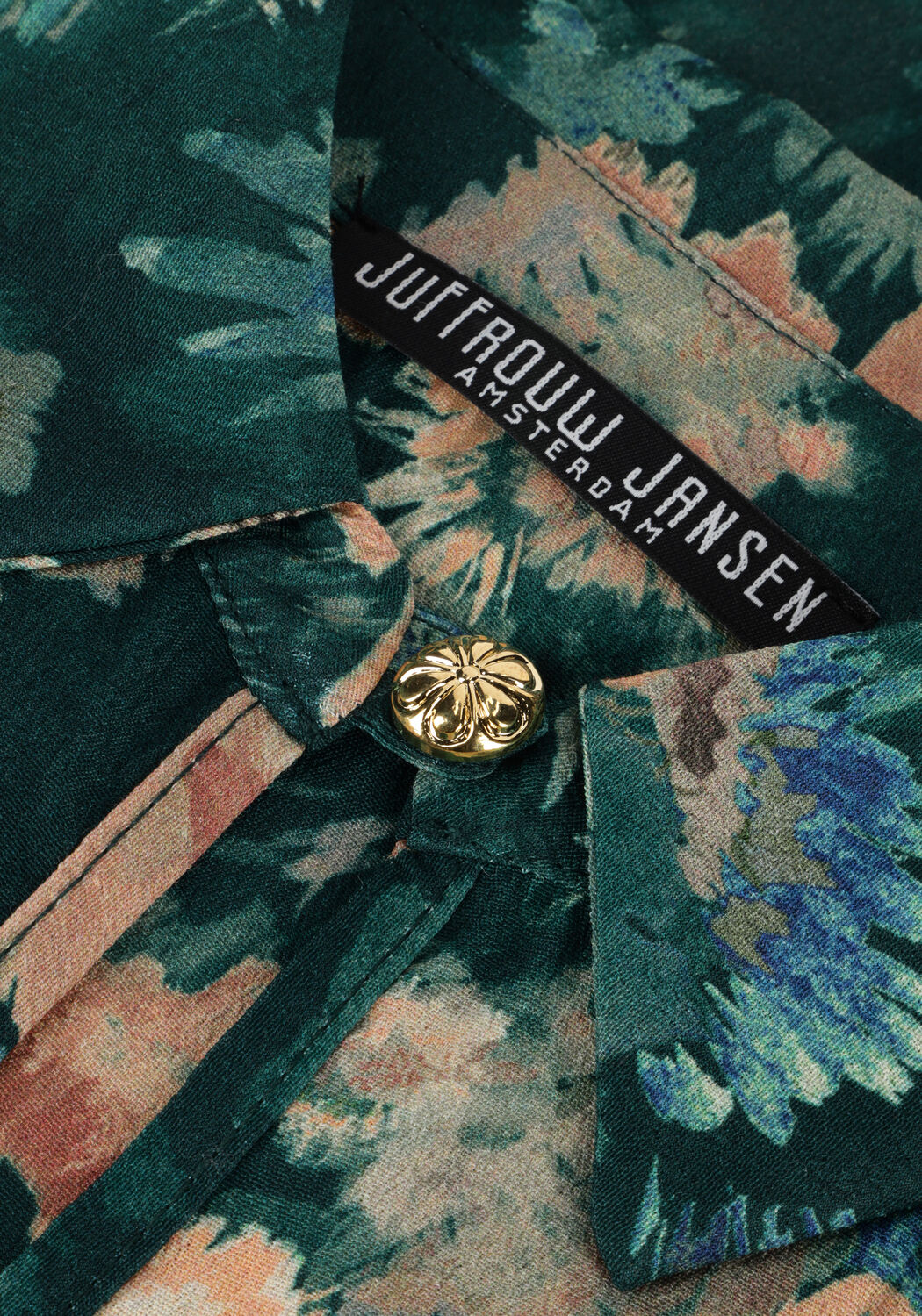 Groene JANSEN AMSTERDAM Blouses YADE - large