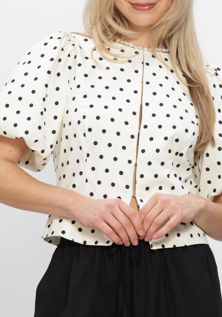 Gebroken wit NEO NOIR Blouses ANELA DOT BLOUSE - large
