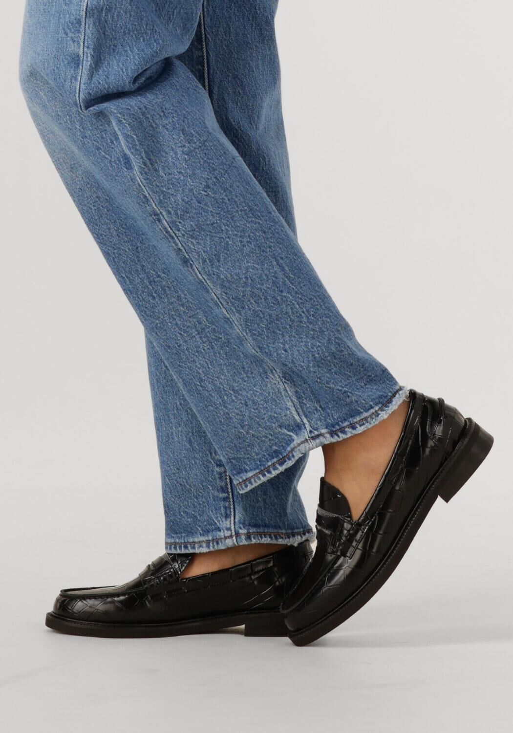 Zwarte STEFANO LAURAN Loafers 12032 - large