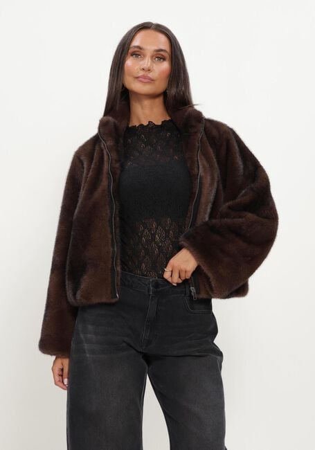 Bruine MY ESSENTIAL WARDROBE Jack MWEASTON FUR JACKET - large