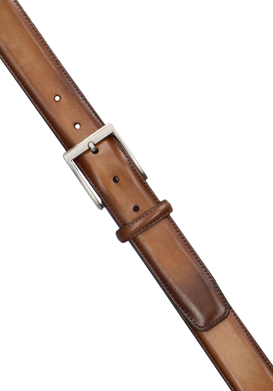 MAGNANNI Heren Riemen 1078 Wind Bruin