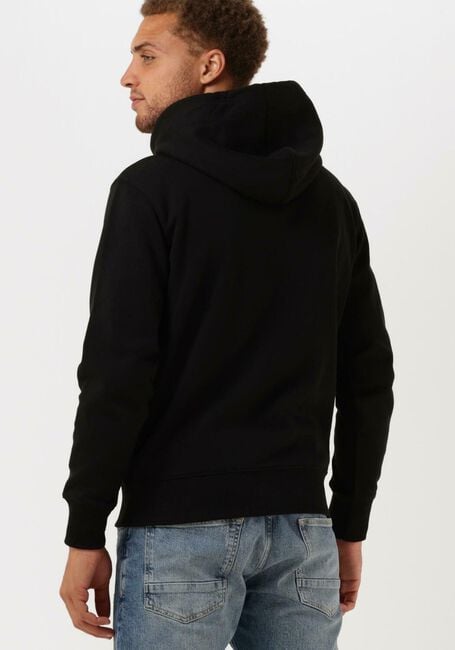 Zwarte CALVIN KLEIN Sweater MONOGRAM LOGO HOODIE - large