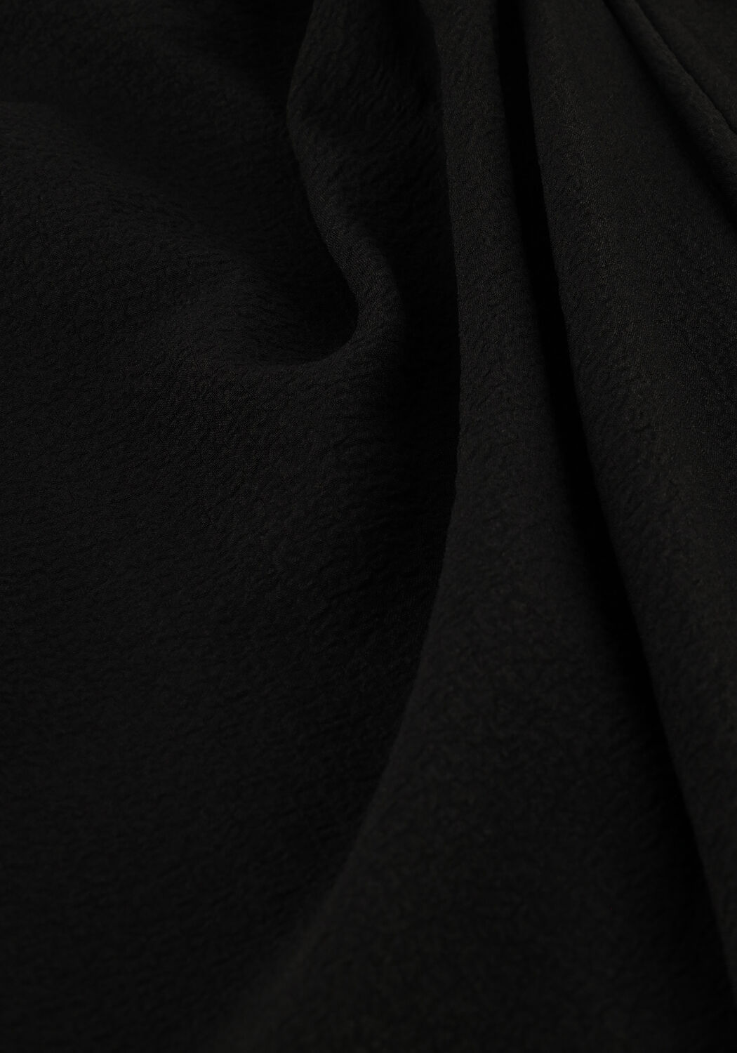 Zwarte NEO NOIR Midi jurk ONASSIS SOLID WRAP DRESS - large