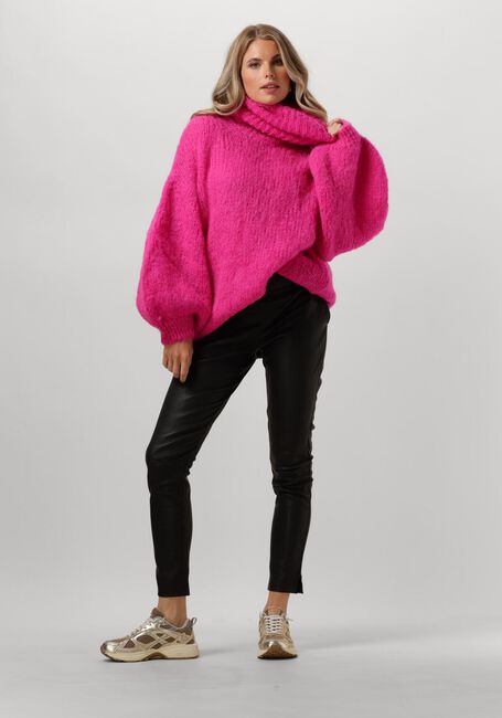 Roze AMERICAN DREAMS Coltrui PEPPER ROLL NECK ALPACA PULLOVER - large