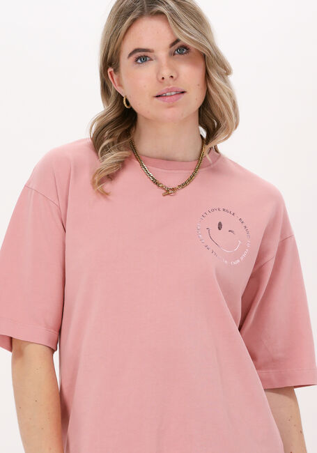 Roze CATWALK JUNKIE T-shirt TS POSITIVE ENERGIE - large
