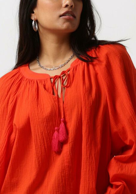 Oranje SCOTCH & SODA Blouses BALLOON SLEEVE TOP - large