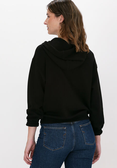 Zwarte MSCH COPENHAGEN Sweater IMA DS LOGO HOOD SWEATSHI - large