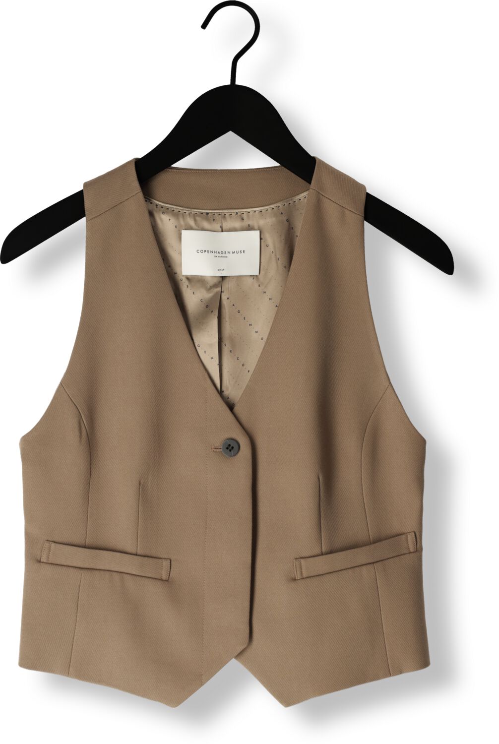 COPENHAGEN MUSE Dames Blazers Cmtailor-waistcoat Camel