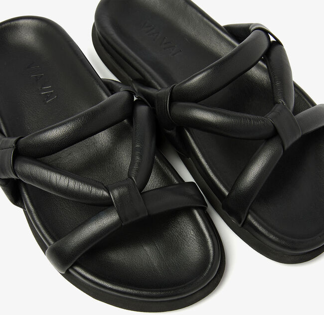 Zwarte VIA VAI Teenslippers CANDY LIA - large