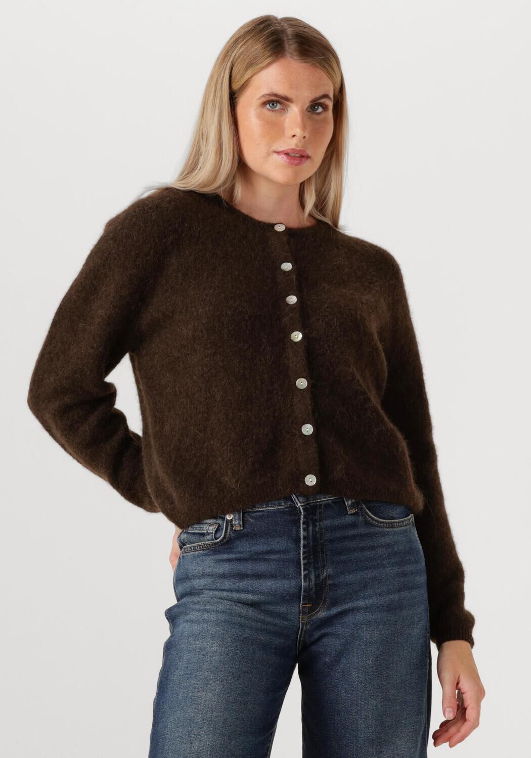 AMERICAN VINTAGE Dames Truien & Vesten Vitow Cardigan Bruin