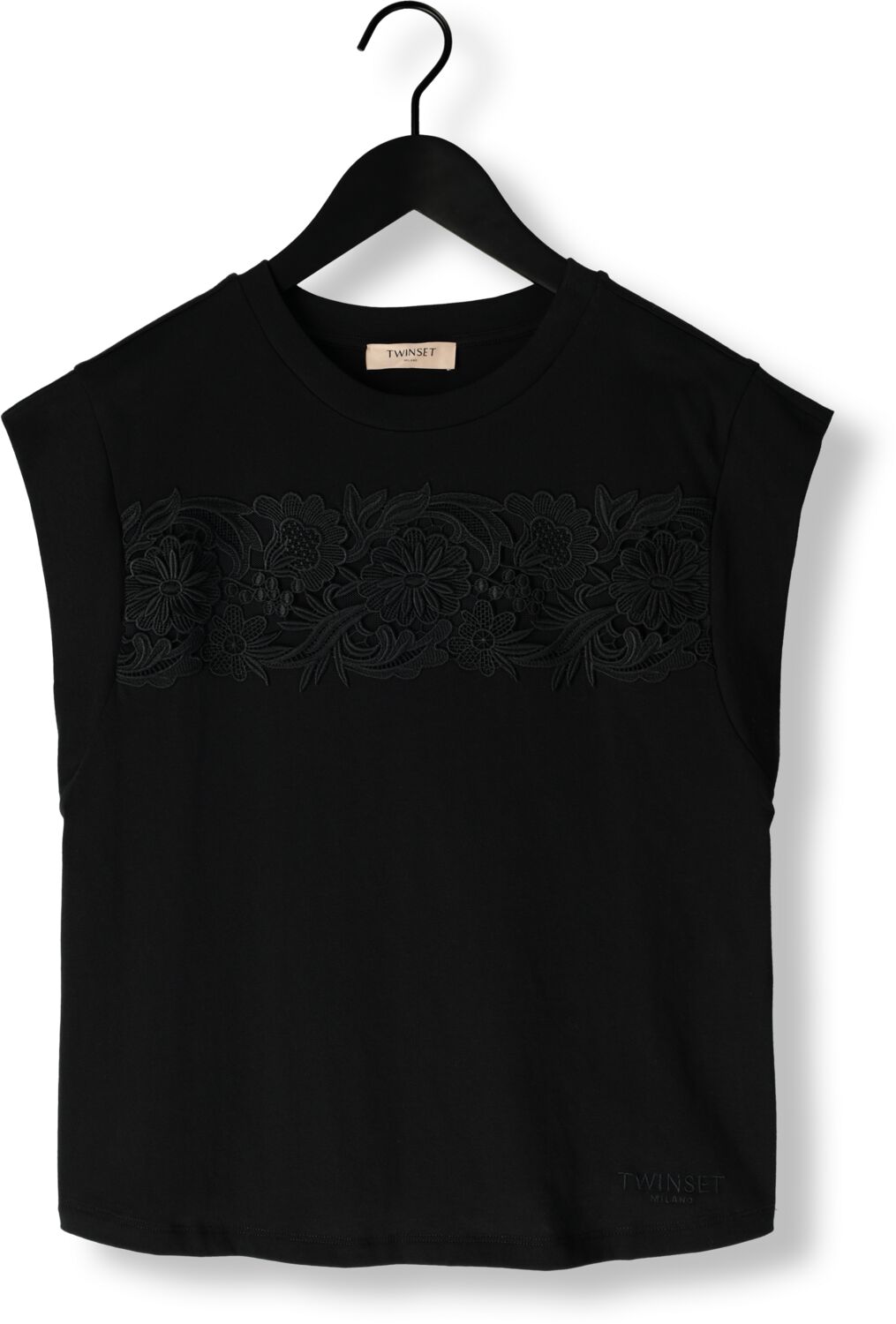 TWINSET MILANO Dames Tops & T-shirts 251tp2073 Zwart