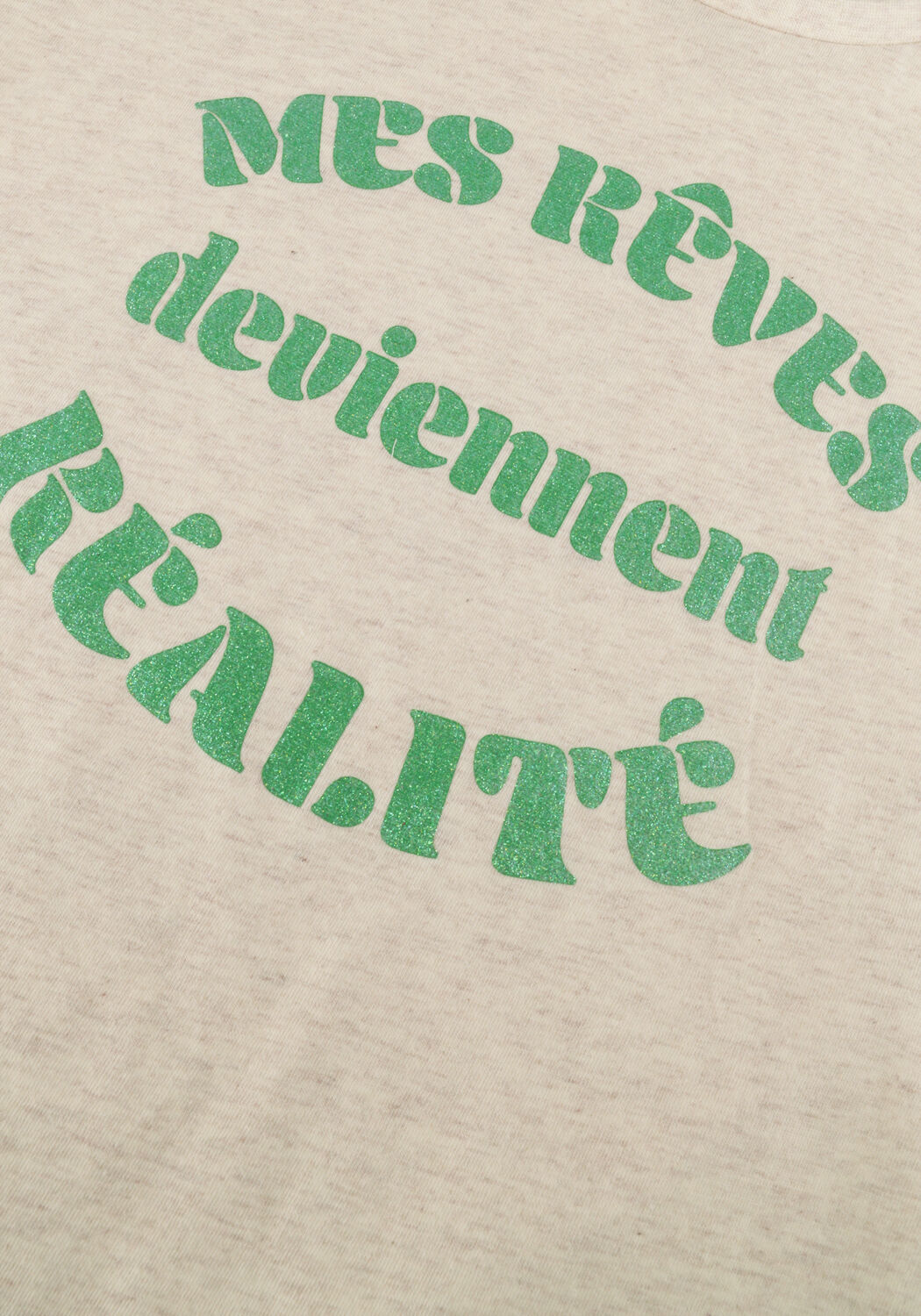 Zand INDIAN BLUE JEANS T-shirt T-SHIRT WIDE FIT - large