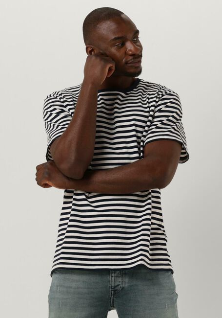 Blauwe MINIMUM T-shirt JANNUS 9322 - large