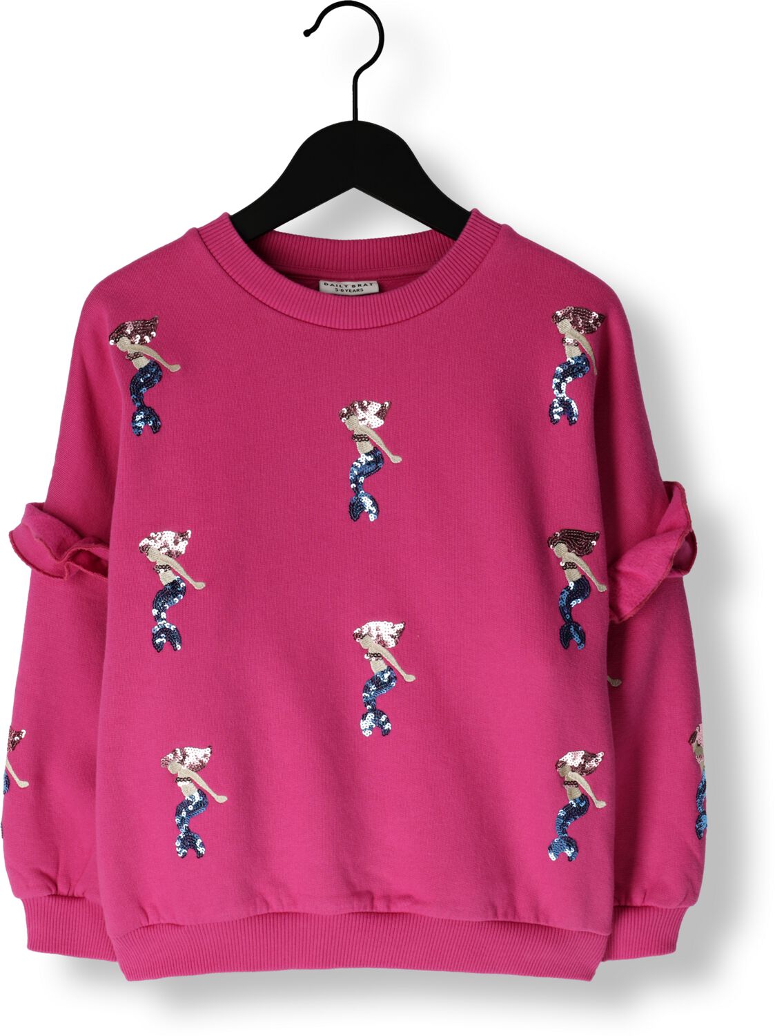 DAILY BRAT Meisjes Truien & Vesten Twiknle Mermaid Sweater Roze