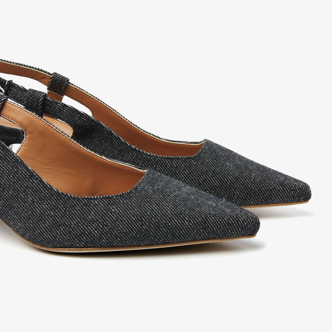Zwarte VIA VAI Slingbacks SUZY ALIYA - large