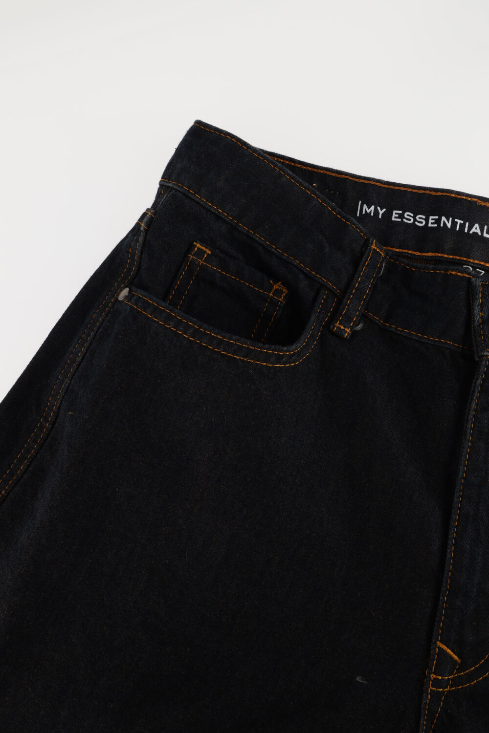 MY ESSENTIAL WARDROBE Dames Broeken Mwoline 186 Mid X-wid Zwart