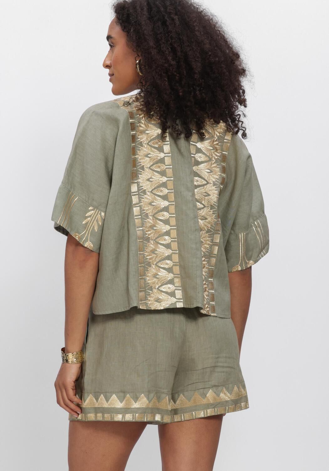 Groene GREEK ARCHAIC KORI Blouses S26K-2075047 - large