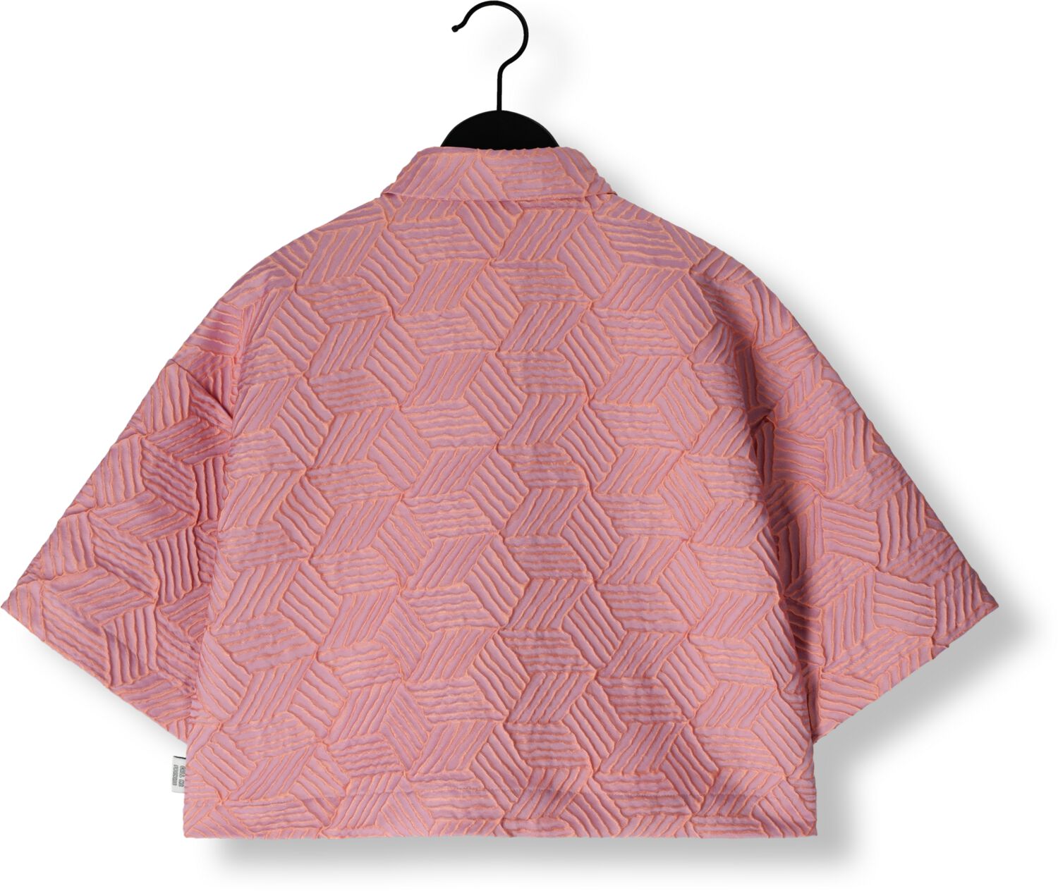 CALL ME FRANKIE Meisjes Blouses Metallic Overshirt Roze