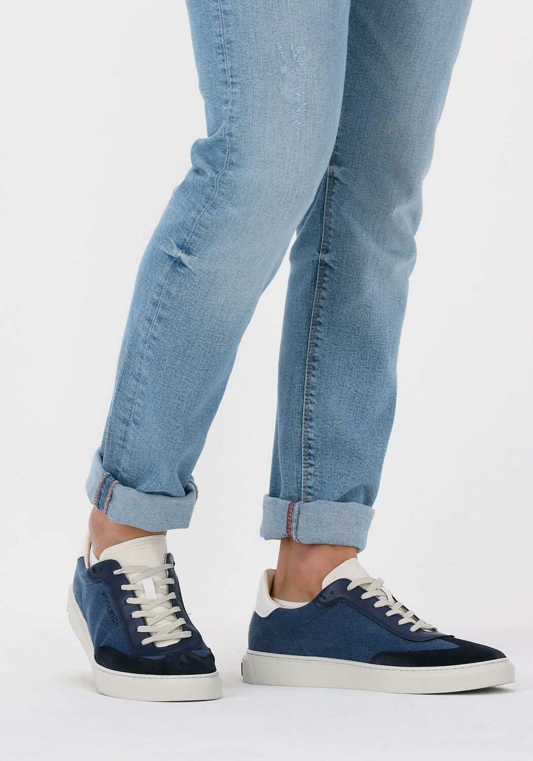 Blauwe WOOLRICH Lage sneakers TEX ECO - large