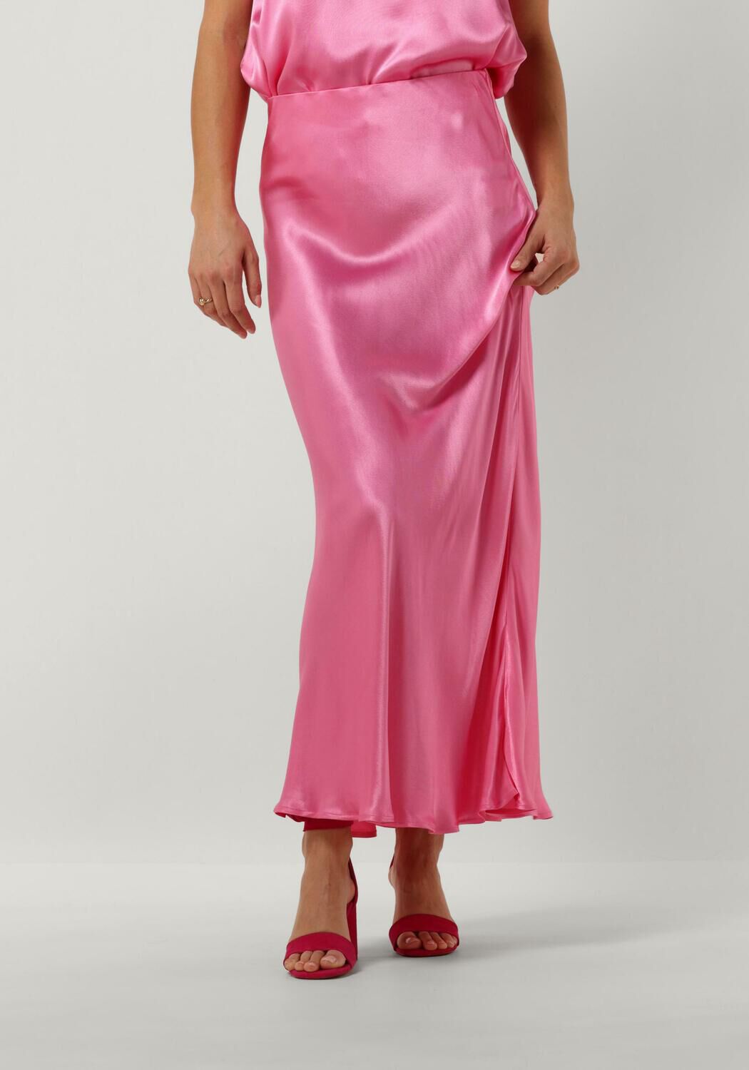 Circle of Trust Roze Maxi Rok Monroe Stijl Pink Dames