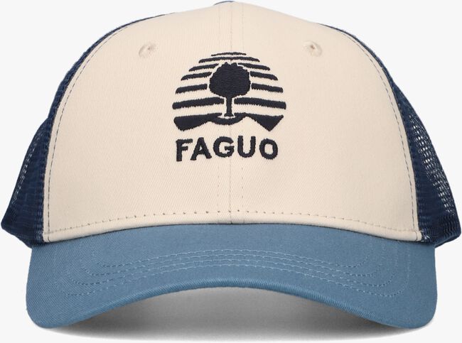 Blauwe FAGUO Pet TRUCKER CAP HEADS COTTON - large