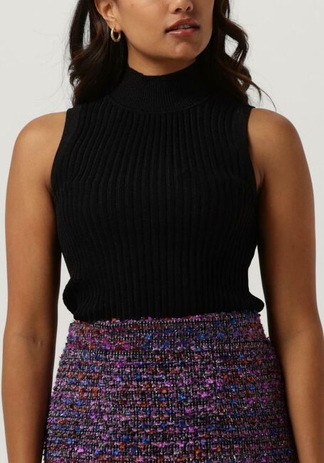 Zwarte Y.A.S. Top YASFAMA SL KNIT TOP - large