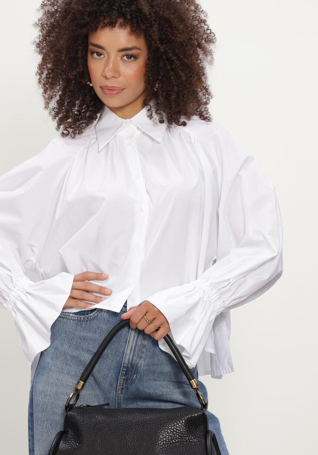 Witte DRYKORN Blouses VAELIE - large